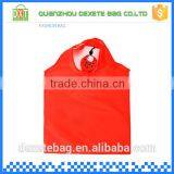 Factory Wholesale High Quality Red Polyester Foldable Shopping Bag thumbnail-5