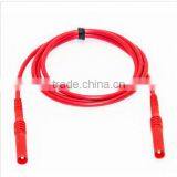 Test Lead Shrouded Banana Both Ends Silicone