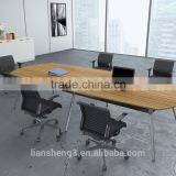 Hot Selling Unique Design Clear Glass Conference Table thumbnail-4