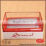 Popular Design Small Cardboard Display Boxes With Clear Lid & Blister Tray