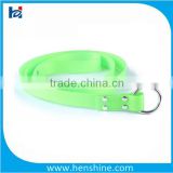 Green Color webbing Lead Ropes With Buckles