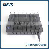 Best Selling 7 Ports Portable Desktop USB Charger for Mobile Phones thumbnail-2