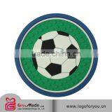 Perfect High Quality 4 Color Custom Printed Cmyk Photo Print Soft Pvc Rubber Beer Coaster thumbnail-1