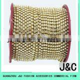 PP24 Metal Cup Chain With Rhinestone for Shoes and Clothes/Strass