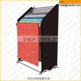 DT010---Wholesale Carpet Sample Display Rack
