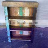 RECYCLE WOOD BOOK SHELF