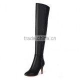 2016 Factory Wholesale Women Over Knee High Heel Boots CP6892-2 thumbnail-3