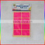 Magenta Fluorescent Wall Sticker, Book Paper Sticker thumbnail-2