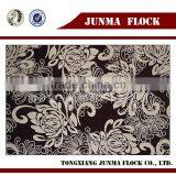 Flower Pattern Flocking Print Materials African Velvet Lace Fabric thumbnail-3