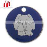 Color Printed Epoxy Zinc Alloy Pet Tag