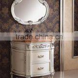 New White Oak Solid Wood Free Standing Modern Bathroom Vanity Cabinet WTS243 thumbnail-3