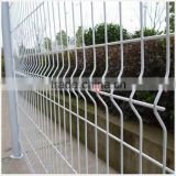 PVC Coated Welded Triangle Bending Wire Mesh Fence