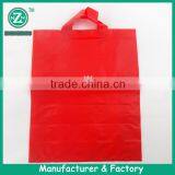2016 Popular Red Color Side Gusset Plastic Bag With Your Logo