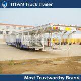 2/3 Axles Hydraulic Car Vehicle Transport Semi Truck Trailer, Car Transport Carriers thumbnail-4
