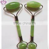 Natural Gree Xiuyan Jade Roller Face Massage Roller Jade Face Roller thumbnail-3