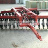 1BJ Double-Flap Hydraulic Offset Middle-duty Harrow, soil crushing after plowing in the heavy soil and harrowing