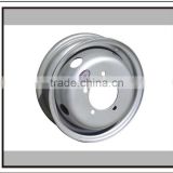 13inch stainless steel wheel rims 4Jx13 with five bolt holes