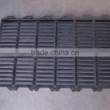 Farm Machinery cast iron floor with 300*600mm with BV certification cast iron floor drain cover