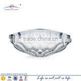 Very Large Clear Decorative Glass Fruit Bowl Clear Glass Hive Design Decorative Bowls for Centerpieces thumbnail-1