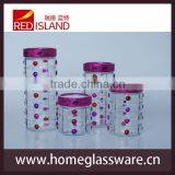 Hot Sale Cheap Dot Shape Glass Jar With Hand Painted thumbnail-4