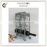 Metal Vintage Portable Wine Rack thumbnail-1