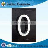 3D Brushed Stainless Steel House Number thumbnail-1