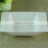 Cheap China Oblong White Porcelain Dishes Manufactures Of Dishes To Restaurant thumbnail-4