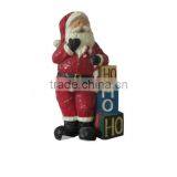 2014 New Handmade Resin Christmas Santa Gift for Sale thumbnail-1