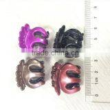 Whosale Cute Design Children's Hair Accessories 3CM Plastic Colorful Hair Claw Clip thumbnail-2