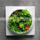 Home and Outdoor Decoration Synthetic Cheap 2m x 1m Artificial Vertical Green Grass Wall E08 04C31 thumbnail-5