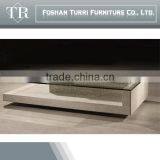 Modern Nature Travertine Marble Coffee Table for Home Furniture Used thumbnail-2