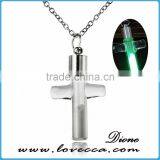 Luminous Glass Anchor Necklace Jewelry Cheap Jewelry Glow in the Dark thumbnail-6