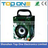 Subwoofer Stereo Audio Portable Wooden Speaker With Remote Control thumbnail-4