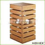 Bamboo Crate Risers Display Riser Bamboo Riser Homex BSCI/Factory