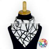 Wholesale Cartoon Animal Print Bandana Bibs, Baby Bandana Drool Bib With Snap thumbnail-4