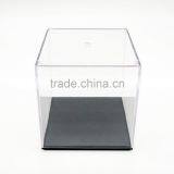 Clear Acrylic/Plastic Doll Box for Display Case Dustproof Tray Protection Cube 3.9"H thumbnail-3