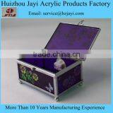 Wholesale Acrylic Silver Plated Jewelry Box