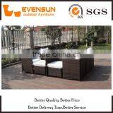 Classic Type Club Wicker Set Rattan Table And Chair Furniture thumbnail-2