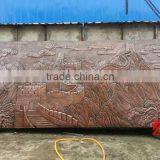 Bronze Famous Great Wall Sculpture for Wall Decoration thumbnail-1