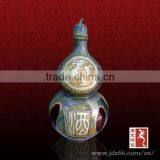 Special Design Colored Glaze Wine Bottle in Gourd Shape thumbnail-1