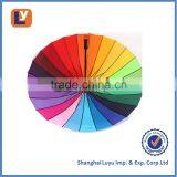 27" Golf Rainbow 24ribs Umbrella in Pongee Fabric Umbrella to South America thumbnail-5