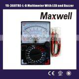 YX-360TRE-L-B Multimeter With LED and Buzzer/Analog Multimeter thumbnail-1