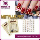 2016 Nail Art Supplies Girl Top Designs Sticker Metalic Nail Decals thumbnail-2