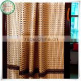 Customized folding bamboo patio door blinds