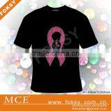 Breast Cancer Ribbon Glitter Rhinestone Transfer thumbnail-1
