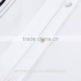 Hot Selling Plain White Cotton Long Sleeve O-neck Ladies Officeware Shirt thumbnail-5