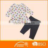 Baby 3 Pcs Set Fur Vest Wholesale Baby Girl Clothing Set thumbnail-3