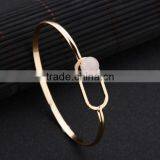 Zm35323a Korean Bangle Design Fashion Girls Gold Plated Bracelet Jewelry thumbnail-4
