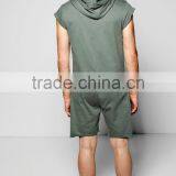 New in Tracksuit for Men Army Green Short Sleeves Suits Custom Your Own thumbnail-2