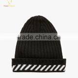 Free Knitted Custom Beanie Hat Pattern Men Knitted Beanie Cap thumbnail-2